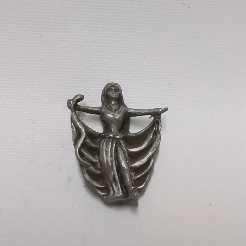 Coaltec 80 pewter snake goddess figure - Picture 1 of 4